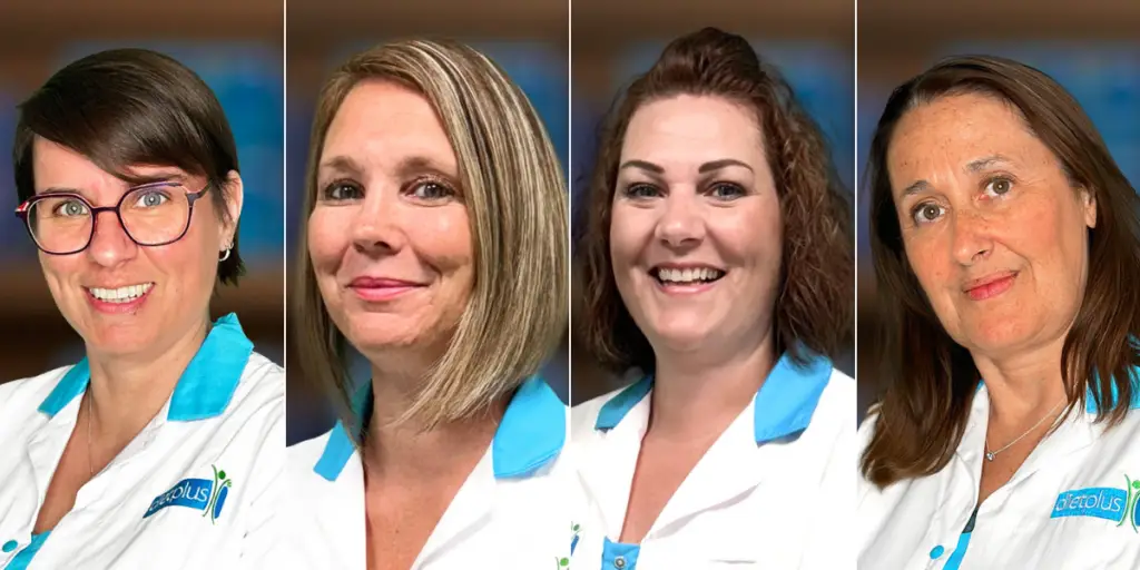 Ces quatre coachs dietplus viennent d'ouvrir un centre en octobre 2024.