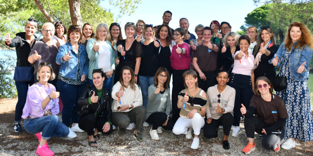 Les coachs franchisés leaders et membres des comités pilote de la franchise dietplus.