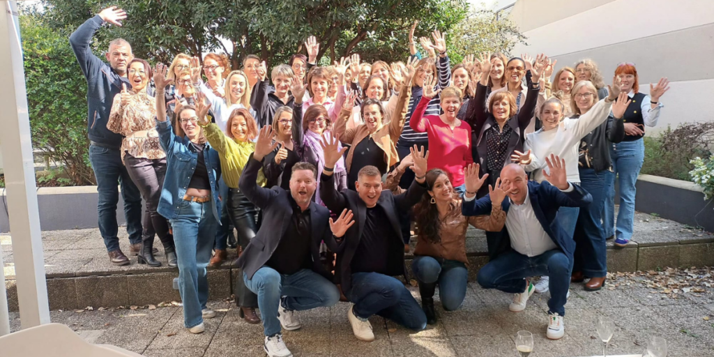 Les franchisés et équipes dietplus lors des réunions régionales de mars 2025.