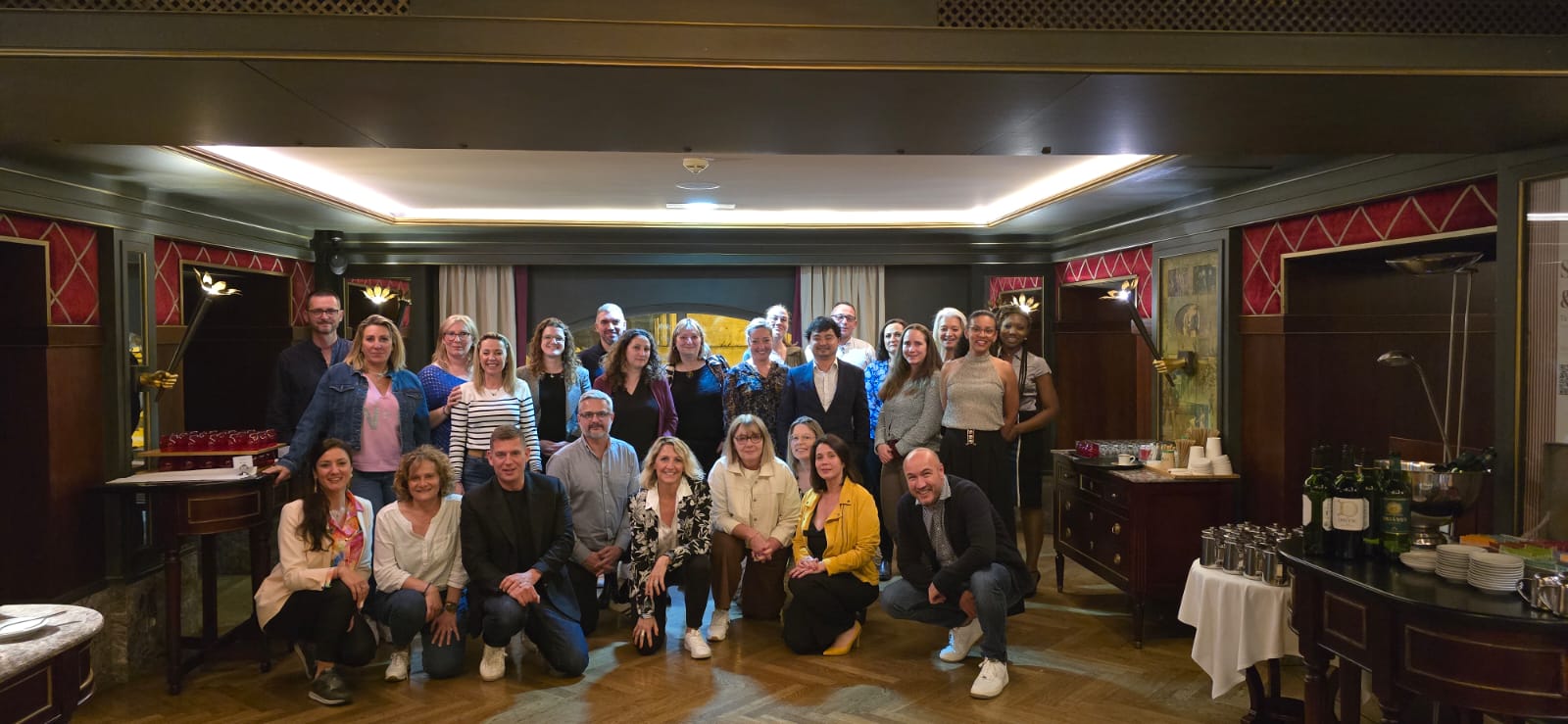 Les participants à la soirée dietplus