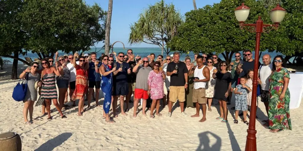 Les coachs dietplus lors du voyage à Zanzibar en 2025.