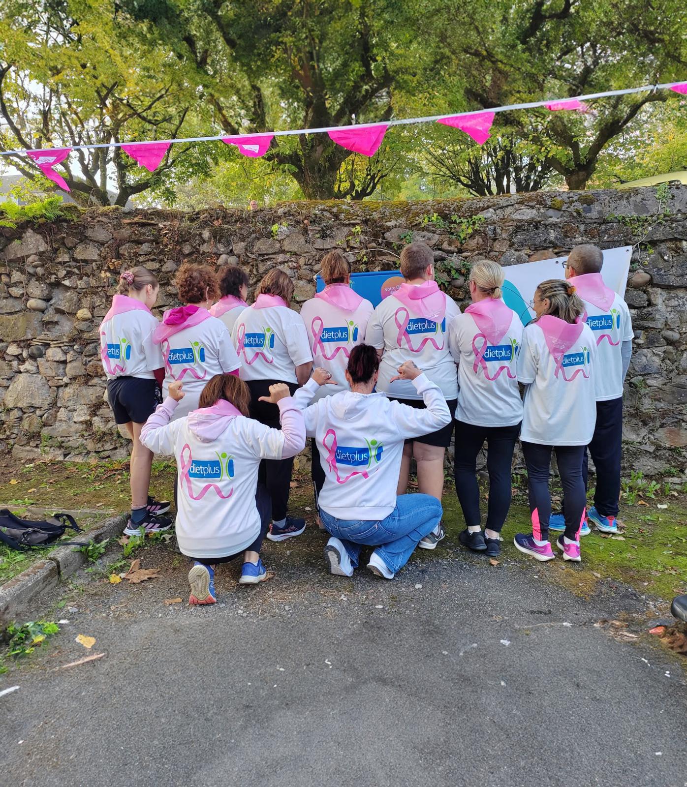 Les franchisés dietplus mobilisés pour Octobre Rose