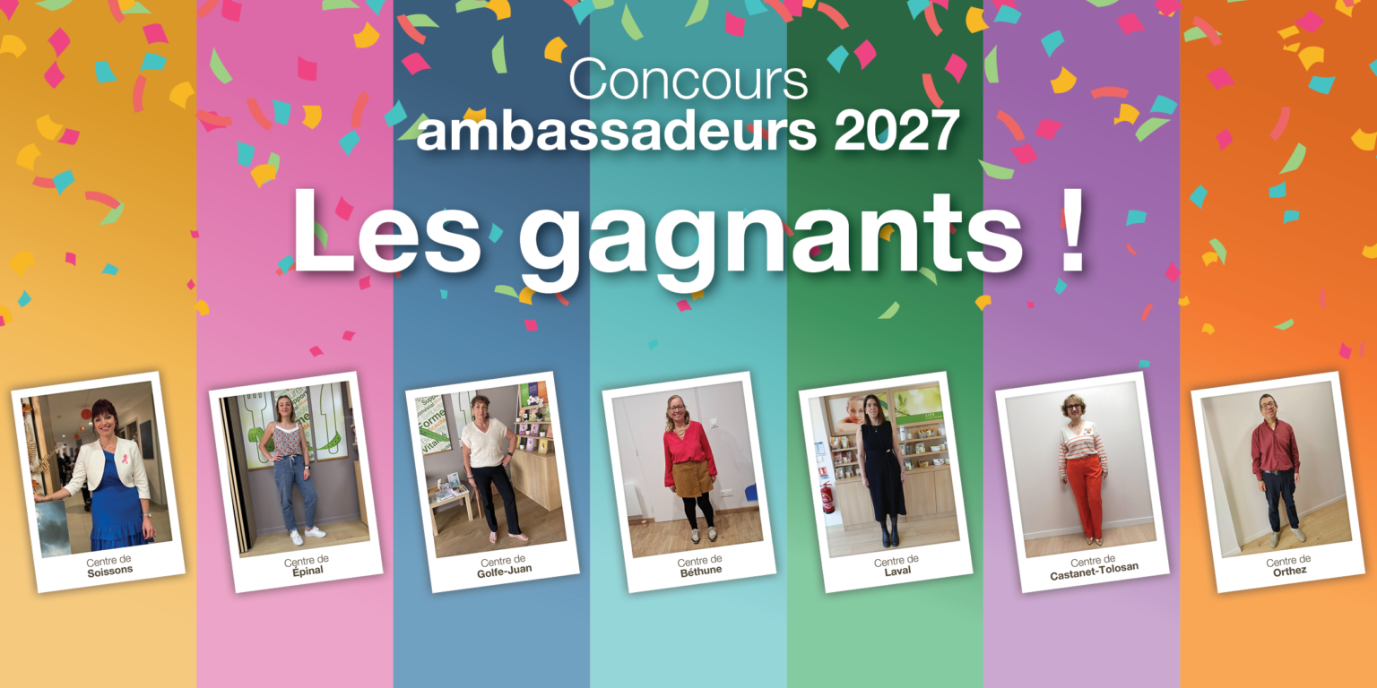 Les gagnants du concours des Ambassadeurs dietplus 2027.
